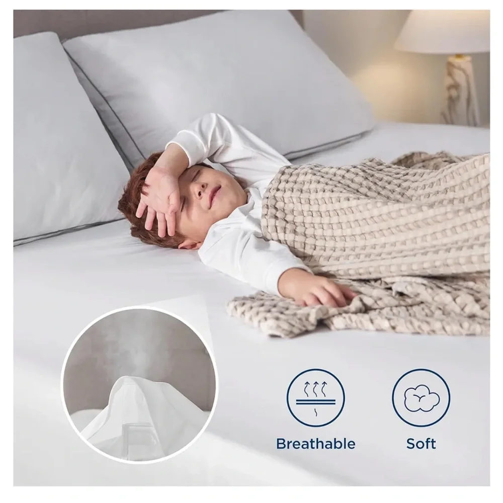 Bedsure Waterproof Mattress Protector Encasement Size Twin XL College Dorm